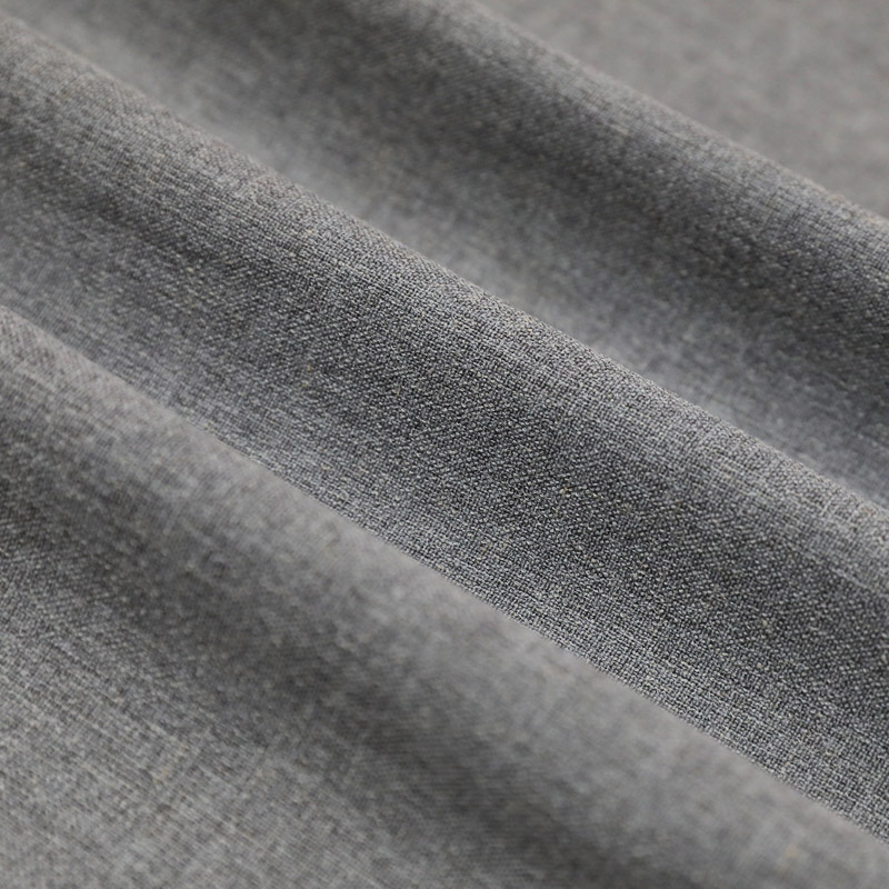 WZ1927 Polyester Layon Macaron kleurafstemming, linnenstructuur, bankstof, decoratieve stof